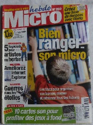 Jaquette de Micro hebdo — n°0250