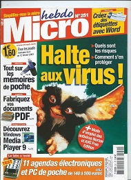 Jaquette de Micro hebdo — n°0251