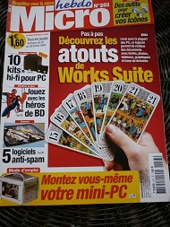Jaquette de Micro hebdo — n°0253