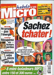 Jaquette de Micro hebdo — n°0258