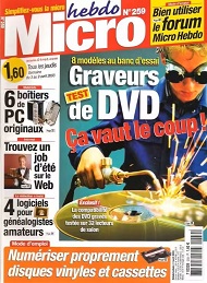 Jaquette de Micro hebdo — n°0259