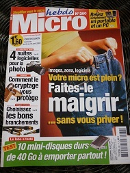 Jaquette de Micro hebdo — n°0260