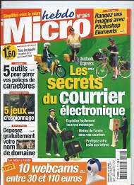 Jaquette de Micro hebdo — n°0261