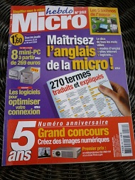 Jaquette de Micro hebdo — n°0262