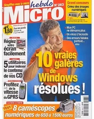Jaquette de Micro hebdo — n°0263