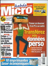 Jaquette de Micro hebdo — n°0265