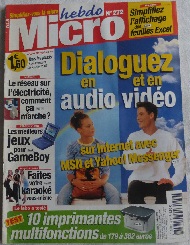 Jaquette de Micro hebdo — n°0272