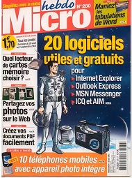 Jaquette de Micro hebdo — n°0280
