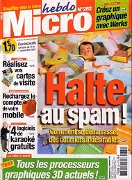 Jaquette de Micro hebdo — n°0282