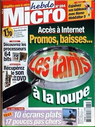 Jaquette de Micro hebdo — n°0284
