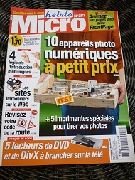 Jaquette de Micro hebdo — n°0287