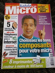 Jaquette de Micro hebdo — n°0288