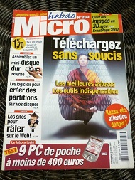 Jaquette de Micro hebdo — n°0289