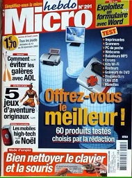 Jaquette de Micro hebdo — n°0291