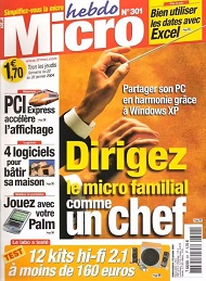 Jaquette de Micro hebdo — n°0301