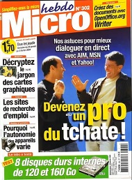 Jaquette de Micro hebdo — n°0302