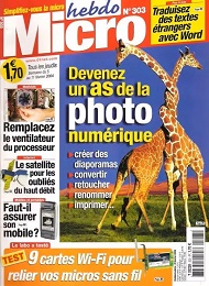 Jaquette de Micro hebdo — n°0303
