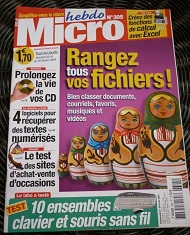 Jaquette de Micro hebdo — n°0305