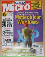 Jaquette de Micro hebdo — n°0309