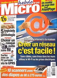 Jaquette de Micro hebdo — n°0310