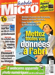 Jaquette de Micro hebdo — n°0312