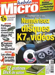 Jaquette de Micro hebdo — n°0314