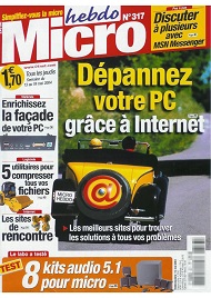 Jaquette de Micro hebdo — n°0317