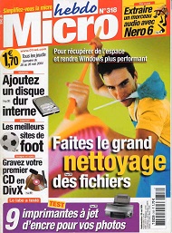 Jaquette de Micro hebdo — n°0318