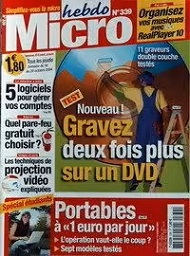 Jaquette de Micro hebdo — n°0339