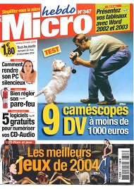 Jaquette de Micro hebdo — n°0347