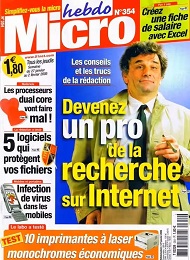 Jaquette de Micro hebdo — n°0354