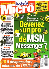 Jaquette de Micro hebdo — n°0359