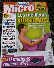Jaquette de Micro hebdo — n°0363