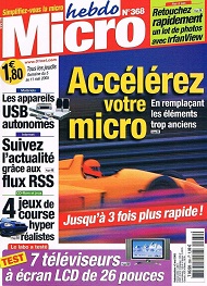 Jaquette de Micro hebdo — n°0368