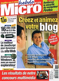 Jaquette de Micro hebdo — n°0372
