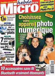 Jaquette de Micro hebdo — n°0374