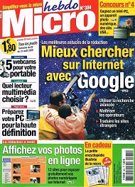 Jaquette de Micro hebdo — n°0384