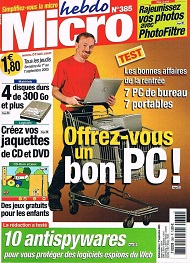 Jaquette de Micro hebdo — n°0385