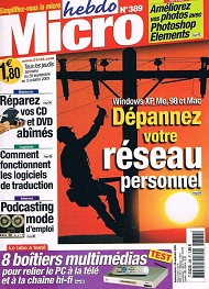 Jaquette de Micro hebdo — n°0389