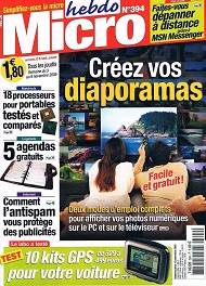 Jaquette de Micro hebdo — n°0394