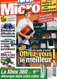 Jaquette de Micro hebdo — n°0398