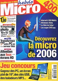 Jaquette de Micro hebdo — n°0400