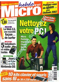 Jaquette de Micro hebdo — n°0407