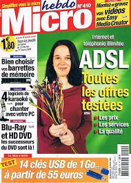 Jaquette de Micro hebdo — n°0410