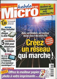 Jaquette de Micro hebdo — n°0423