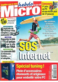 Jaquette de Micro hebdo — n°0434
