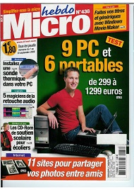 Jaquette de Micro hebdo — n°0438
