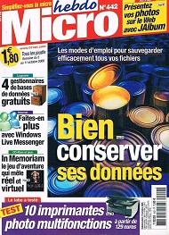 Jaquette de Micro hebdo — n°0442