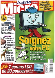 Jaquette de Micro hebdo — n°0444