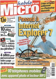 Jaquette de Micro hebdo — n°0445